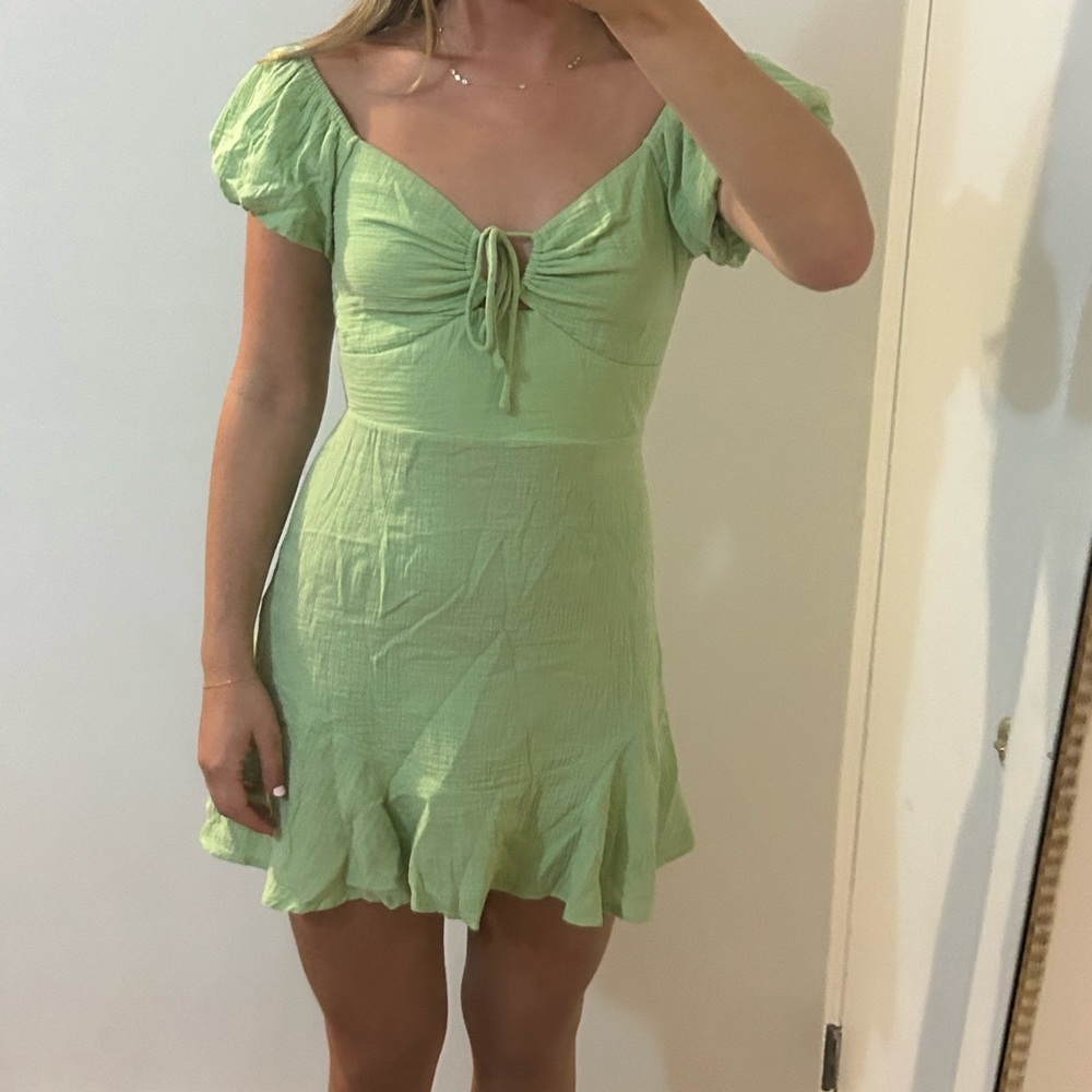 Green SUMMER SUNDRESS